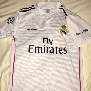 White Real Madrid Jersey